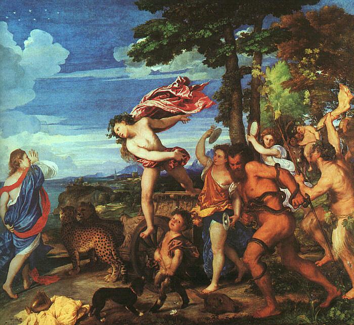  Titian Bacchus and Ariadne oil painting image
